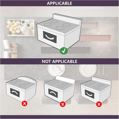 STUTOV 30 Magnetic Stove Top Shelf – Stainless Steel Spice Rack and Seasoning Organizer – Kitchen Shelf for Back of Stove – Over Stove Rack and Storage Organizer