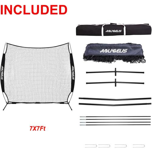Sports Barrier Net,Sports Net,Barricade Backstop Net,Perfect for Baseball,Softball,Soccer, Basketball,Lacrosse