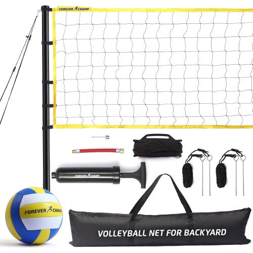 Volleyball Net Outdoor - Includes 32x3 Feet Regulation Size Net - Volleyball Net for Backyard, Beach, or Pool