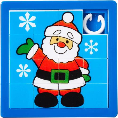 Christmas Slide Puzzle Party Favors and Stocking Stuffers