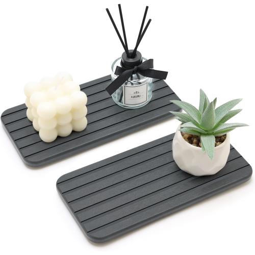 Diatomite Stone Sink Tray Drying Mat for Kitchen Soap Bathroom Counter Tray