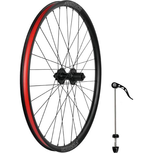 Bike 26/27.5/29 Inch MTB Wheel Set Aluminium Alloy Double Wall Rims for Mountain Bike，Bicycle Wheelsets with Bearing Hubs for DISC Brake compatibes with 7/8/9/10/11 Speeds Cassette
