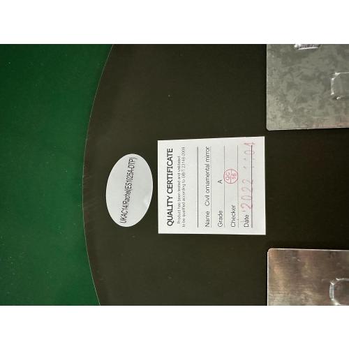 Size 16x16 Neue Design Mood Circle Bathroom Mirror Wall Mounted (16 x 16 Inch), Round Frameless with Beveled Edges for Bathroom Vanity