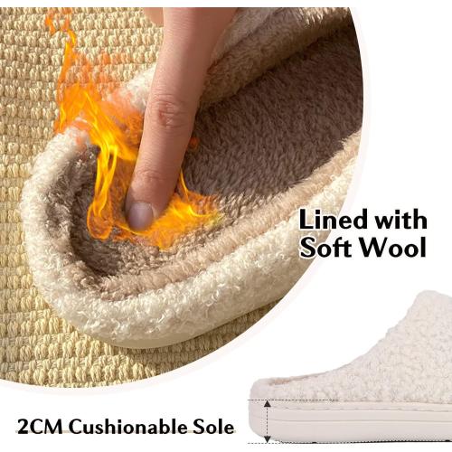 Bevaney Smile Face Slippers for Women - Soft Plush Retro Preppy Slip-on Comfortable Indoor/Outdoor Shoes (yellow size 8.5 - 9)