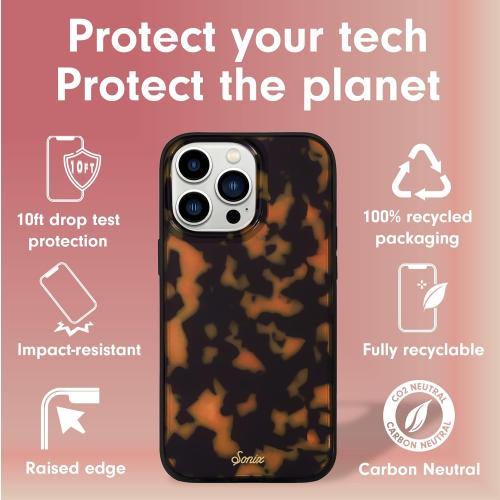 Sonix Phone Case for iPhone 16 Pro Max  10ft Drop Tested | Brown Tortoiseshell Design | Protective Case, Not Compatible with MagSafe