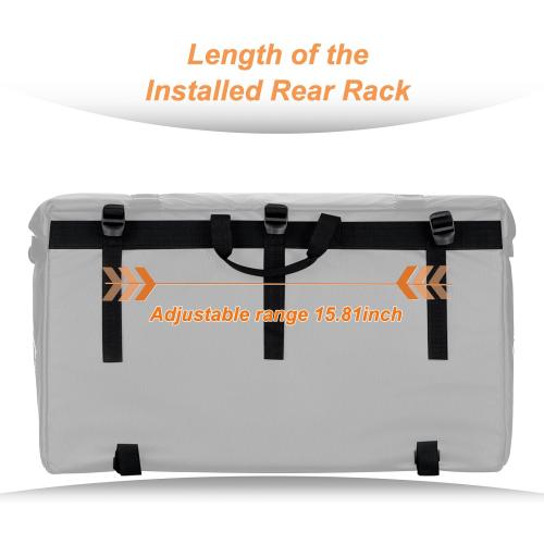 Cargo Bike Panniers 80L Large Capacity Waterproof Electric Bike Rear Rack Bag For Ebike Rear Seat Bicycle Panniers for Cycling Traveling Commuting