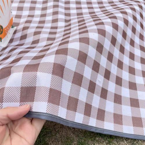 K Y KANGYUN Outdoor Picnic Blanket 80 x 80, Extra Large Beach Blanket, Foldable Lightweight Waterproof Sand Mat, Picnic Blanket for Beach Camping Hiking Park Patio (Brown, 80x80 inch)