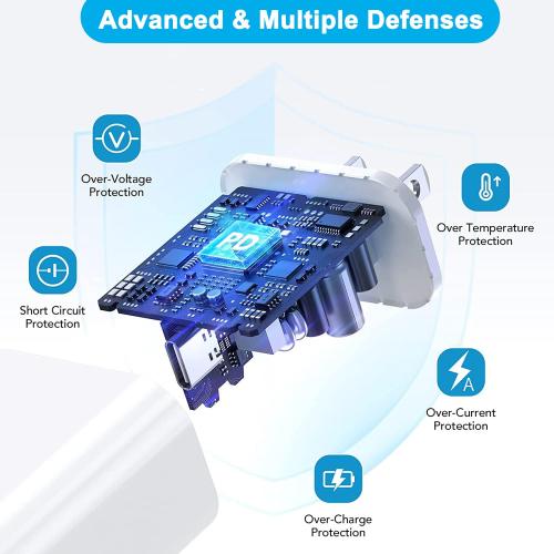 iPhone 17 16 Charger Fast Charging,Apple iPhone USB C Fast Charger Block,2Pack 6FT Type C USB C to C Woven Cable Cord for iPhone 17/17 Pro Max/17 Pro/Air/16 Pro Max/16 Pro/15 Pro Max,iPad Pro/Air/Mini