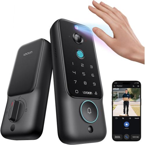 Lockin Veno Plus, All-in-One Smart Lock for Front Door