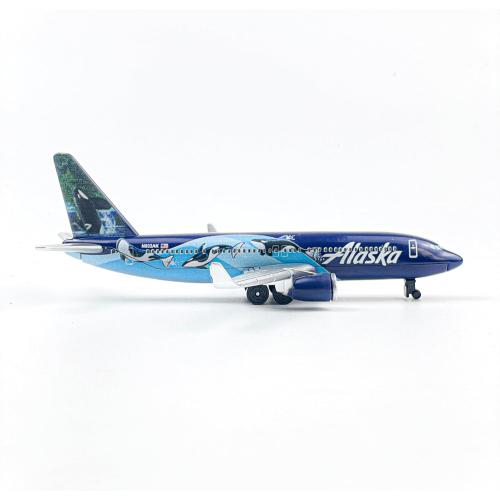 AVIAMUSE Model Airplane, Alaska West Coast Wonders Whales Planes Model Aircraft Suitable for Collection and Christmas, Birthday Gifts