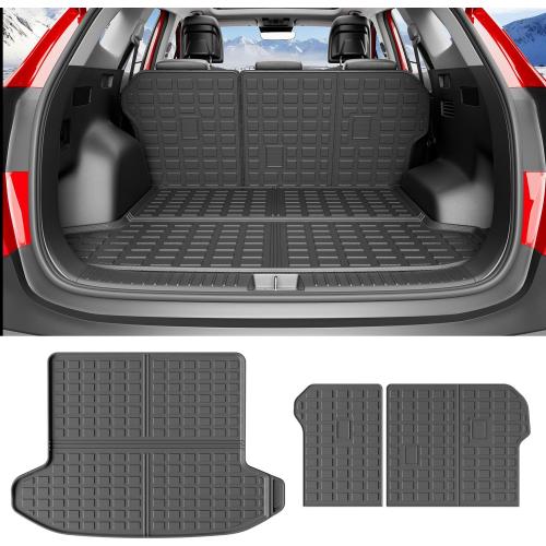 xipoqix Cargo Mat Backrest Mat Compatible with 2023-2026 Kia Sportage (Not PHEV) Cargo Liner Back Seat Protector TPE Replacement for 2023-2026 Kia Sportage Accessories (Trunk Mat Backrest Mats)