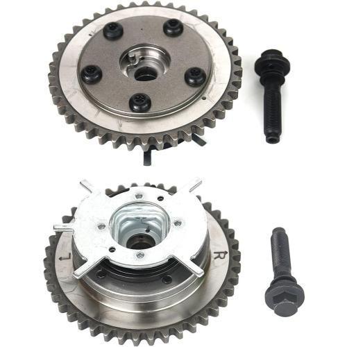 Pair Camshaft Phaser VVT Variable Valve Timing Cam Sprocket Replacement for 2004-2011 Ford Expedition Explorer Lobo Mu-stang F150 F250 F350 Pickup Na-vigator Mark LT Moun-taineer 5.4L 3V Triton