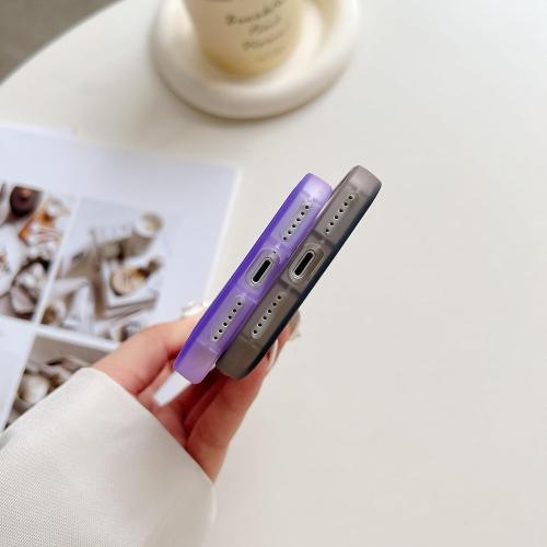 Compatible with iPhone 7/8,iPhone SE 2020/SE 2022 Case for Girls Women,Cute Clear Sparkly Bling Star Design Curly Simple Wave Case Shockproof Protective Slim Soft TPU Glitter Cover-Purple