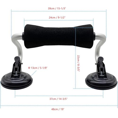 Kayak Roller, Kayak Load Assist with Heavy-Duty Suction Cups Mount