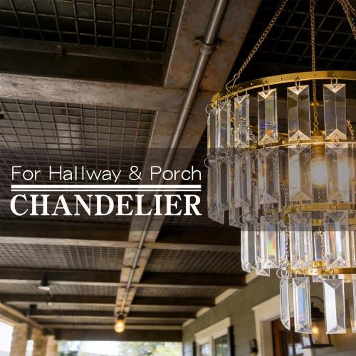 Modern Chandelier Shade with 1 Light Plug-In - Gold Faux Chandeliers Light Fixture - Pendant Ceiling Lampshade for Girls Bedroom - Size W9.84 X H11