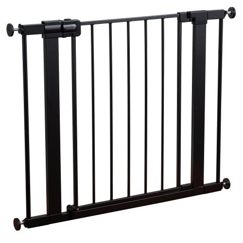 Safety 1st Easy Install 28'' Walk Thru Gate, Fits Between 29'' and 38'', Black, 1-Pack,(GA105CBLK)