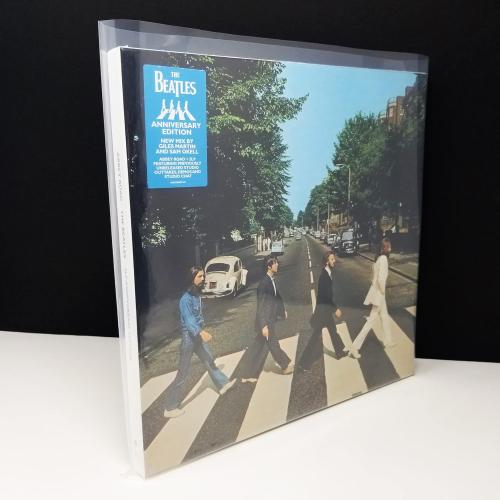 10 Large Box Set Outer Sleeves No Flap (x10) 4mil Thick Polyethylene Plastic Poly Bags for 33rpm LP Vinyl Record Album Boxset Best Protects 1 - 1-1/8 Boxes ( 1 Free Dj Sticker)