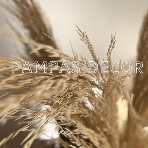 20 Stems Natural Pampas Grass Decor 40 Tall Dreid Pampas Grass for Wedding, Party, Farmhouse, Brown Dreid Flowers Boho Home Decor
