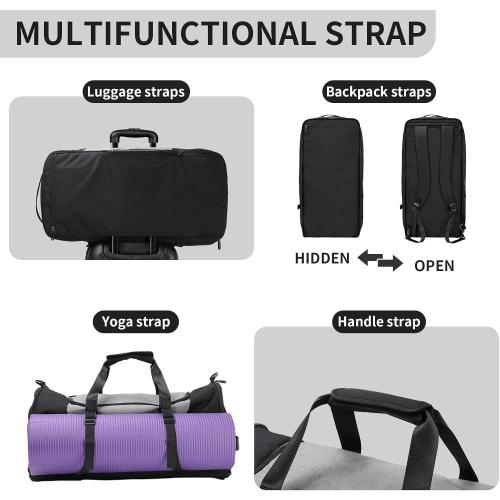 Tolaccea Expandable, Grey-A2, 60 x 30 x 30-40cm