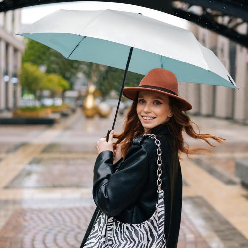 G4Free Mini Ultralight Umbrella UPF 50  UV Protection Compact Lightweight Travel Umbrella Super Slim Small Portable Automatic Open and Close,40 Inch