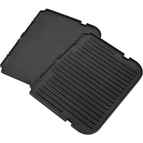 Griddler Plates Replacement for Cuisinart GR-4NP1 5-in-1 Grill & Panini Press - Griddle Accessories, BPA Free, 2Pcs