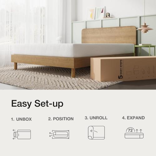 Novilla Twin Mattress, 6 Inch Twin Bed Mattress for Kids, Gel Memory Foam Mattresses for Cooling Night Sleep & Pressure Relief, CertiPUR-US Certified