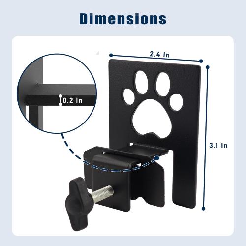 Adjustable Non Slip Mattress Gaskets, 6 PCS, Cute Paw