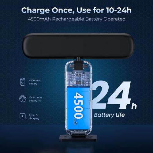 FULEN 2 Pack Picture Lights for Wall,Battery Operated Wall Sconce Rechargeable,LED Wall Light Cordless with Remote,3 Color Temperature, Art Lights for Painting,Frame,Gallery,Dartboard Lights,Black