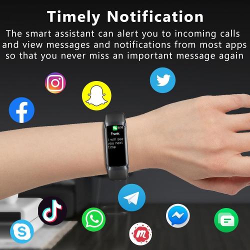 Fitness Tracker Activity Tracker Smart Watch 1.10''AMOLED Touch Color Screen,Smart Watch with 24/7 Blood Oxygen Heart Rate,Sleep Monitor,IP68 Waterproof,Step Counter Health for Women Men (Black)