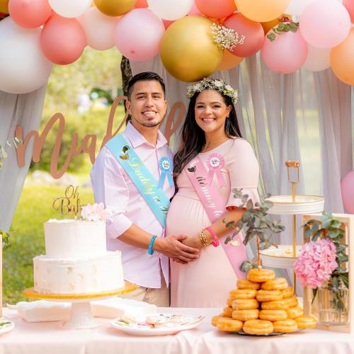 202 Pcs Baby Gender Reveal Party Supplies Favors Boy or Girl, Gender Reveal Ideas Gender Reveal Games Supplies, Baby Gender Reveal Bracelets, Team Boy Girl Button Pins