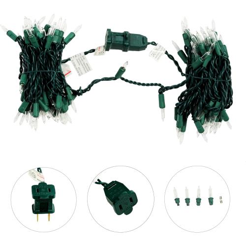 35-Count Clear Christmas Light Set