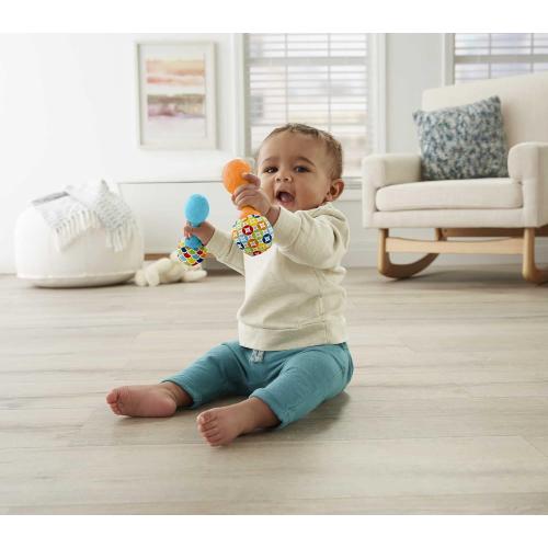 (TOYS MISSING) Fisher-Price Baby Portable Chair Deluxe Kick & Play Sit-Me-Up Floor Seat &