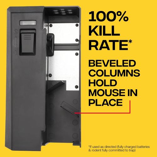 Victor Humane Mouse Traps Indoor for Home - M250BSR-2 - No Touch Electric Mouse Traps for Home, Pack of 2