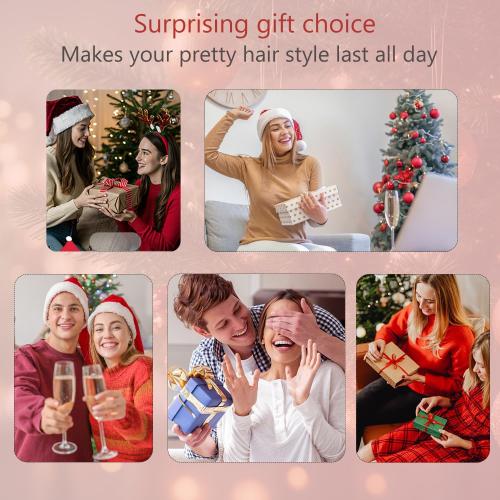 Thin Curling Iron, 3/8 Inch Small Curling Iron Wand for Short & Long Hair, Square Tube Ceramic Mini Curling Barrel Rapid Heating for Tight Curls, Include Glove