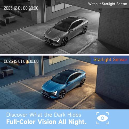 Rraycom Security Cameras Wireless Outdoor, 2Pack Battery Powered AI Motion Detection Siren Alarm Surveillance Camera for Home Security,2K Color Night Vision, 2-Way Talk, Waterproof, Works/Alexa