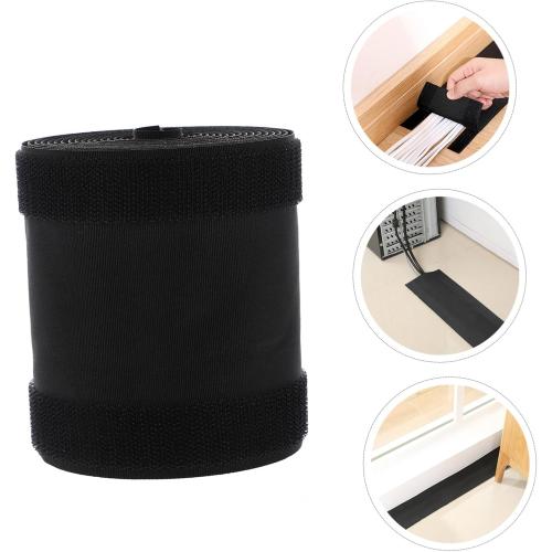 Cable Grip Strip Carpet Protector Self-Adhesive Wire Cover for Management for Desks and Floors No Damage Installation