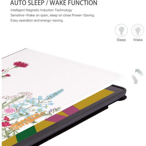 for iPad 9th/8th/7th Generation Case 10.2 Inch 2021/2020/2019,Flowers