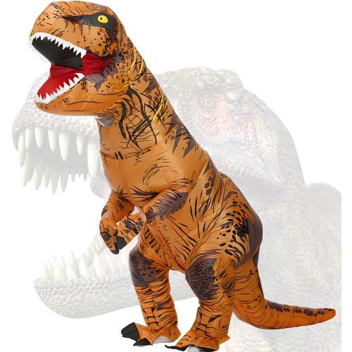 Size L 1010 RHYTHMARTS Inflatable Costume Dinosaur Inflatable Costumes T-rex Costumes Fancy Dress Halloween Costume Adult Costume