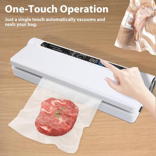 Food Vacuum Sealer Machine Heat Seal Hand Held Portable Plastic Compact Bag Vacuum Sealer Handheld For Food Storage
