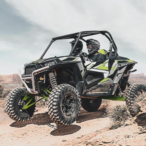 KEMIMOTO Nerf Bars Heavy Duty Black Tree Kickers Side Steps Compatible with 2014-2022 Polaris RZR XP 1000/ XP Turbo/ S900/ S1000/ Trail S 900 RZR Nerf Bars Rock Sliders Left & Right - 2 Seater