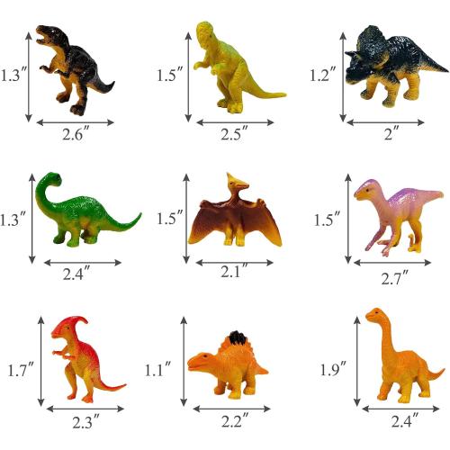 26 PCS Dinosaur Cake Toppers With Dinosaur Eggs Leaves Trees Cake Decorations For Birthday Party,dinosaur Themed party, Wild Animals Party,Kids Party Cake Decorations