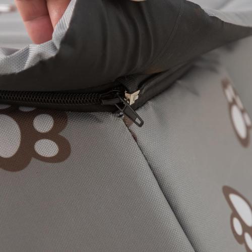 Size Large VARMTOR Outdoor Cat House, Cat Houses for Outdoor Cats, Weatherproof Warm and Insulated Cat House with Transparent Curtain Pet House, Stray Cats Shelter