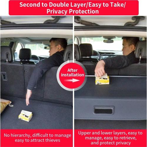 for Acura MDX YD3 YD4 MK3 3th 3Gen 2014~2020 2015 Car Trunk Cargo Cover Luggage Storage Rear Boot Tray Security Shielding Shade(2014-2018)
