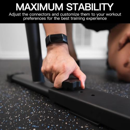 2026 Upgrade World's Best Strongest Premium Dip Bars with Adjustable Ultra-Stable Settings & Non-Slip Feet - USA Original Patent, USA Designed, USA Shipped, USA Warranty