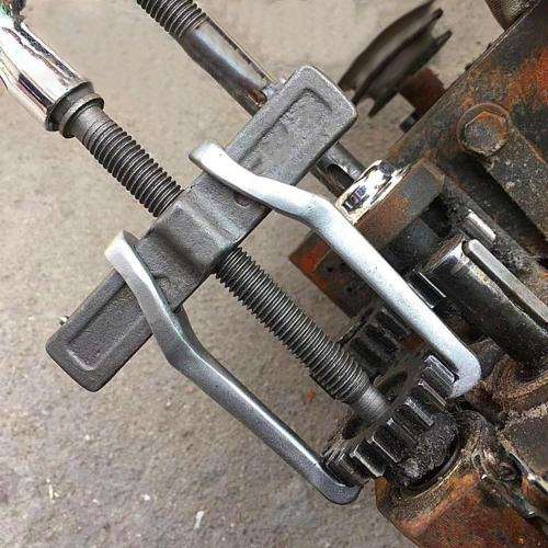 ChgImposs 14 Inch 2-Jaw Gear Puller, Adjustable CR-V Bearing Puller Gears, Removal Tool for External Internal Pulling, Puller Tool Separate Lifting Device