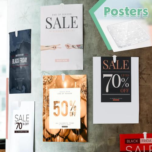 TaoBary 120 Pieces Adhesive Plastic Sticky Clips White Reusable Removable