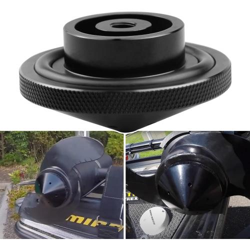 Eliminator Trolling Motor Prop Nut For MinnKota 35-70 lb Models GFEL-MKS-BK-DP Aluminum, Black