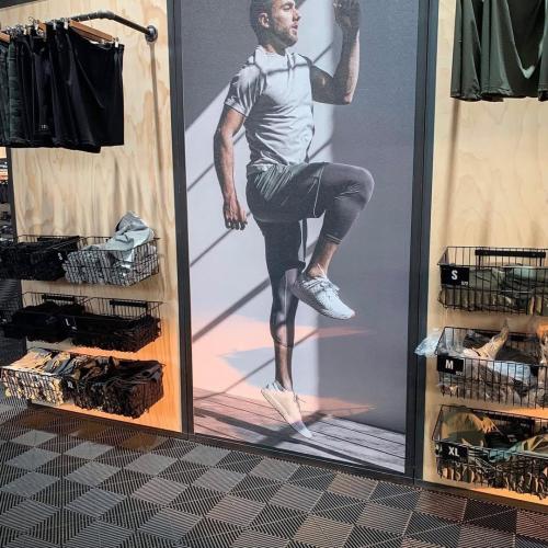 MATTE GREY Ribtrax PRO Interlocking Garage Floor Tiles, 15.75 x 15.75-Inch, Pearl Grey, 24 Piece Set