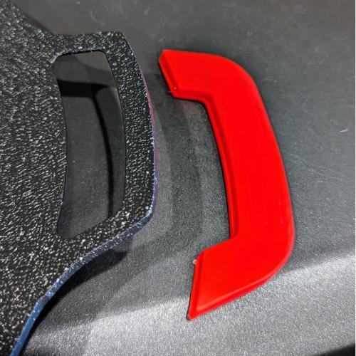 Korean Style BBQ Grill Pan,13 Non-stick Smokeless Circular Grill Pan with Silicone handle,Medical Stone Coated Barbecue Stovetops Frying Pan for Indoor Outdoor Camping baking Pan