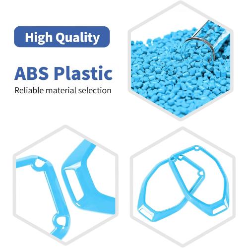 RT-TCZ for Wrangler JL Top Roof Speaker Cover Trim for Jeep Wrangler JL JLU Gladiator JT 2018-2023 Baby Blue Interior Accessories 2pcs